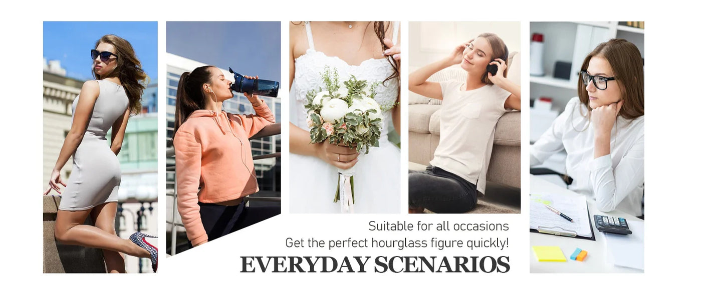 Fajas Colombianas Women's Bodysuit Tummy Control Bust Support Compression Shapewear for Postpartum Daily Wear Slimming Effect