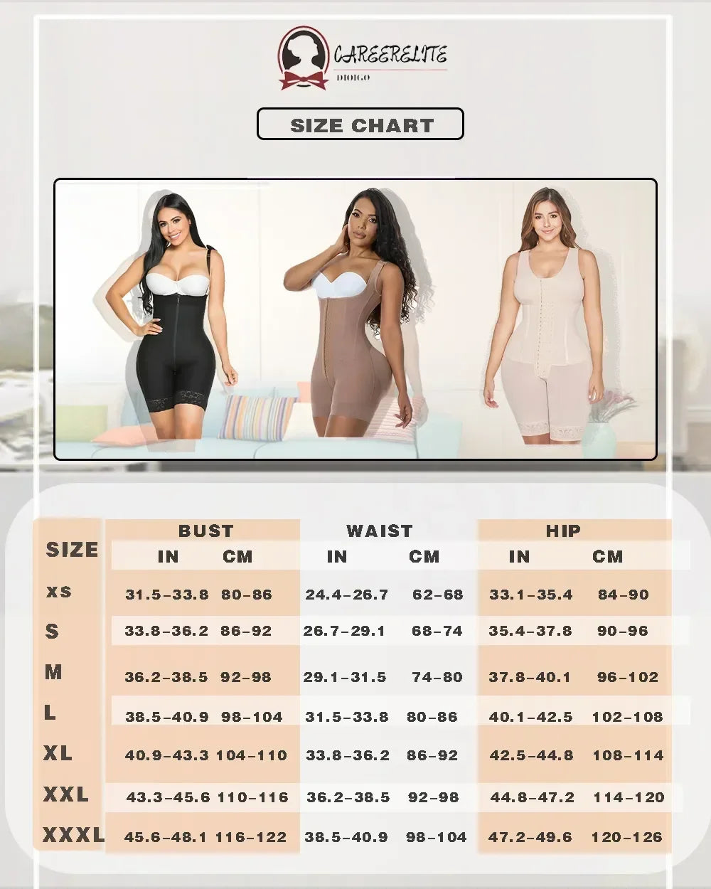 Fajas Colombianas Women's Bodysuit Tummy Control Bust Support Compression Shapewear for Postpartum Daily Wear Slimming Effect