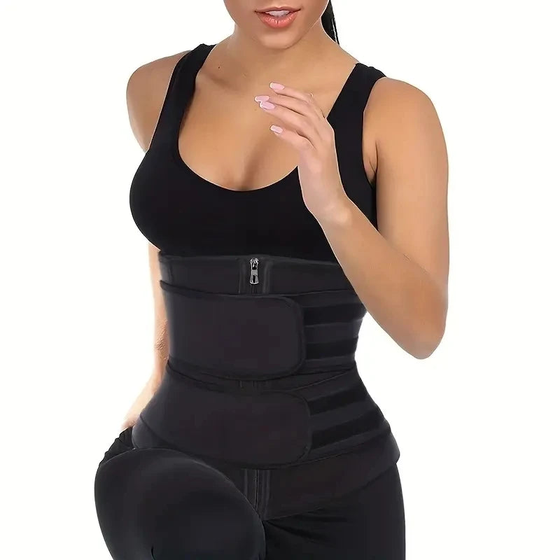 Women Waist Trainer Fitness Sauna Sweat Neoprene Slimming Belt Girdle Shapewear Modeling Strap Body Shaper Waist Belt Corset